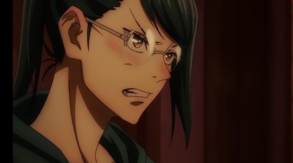 Maki Zenin sonrojada por estar con Yuta Okotsu