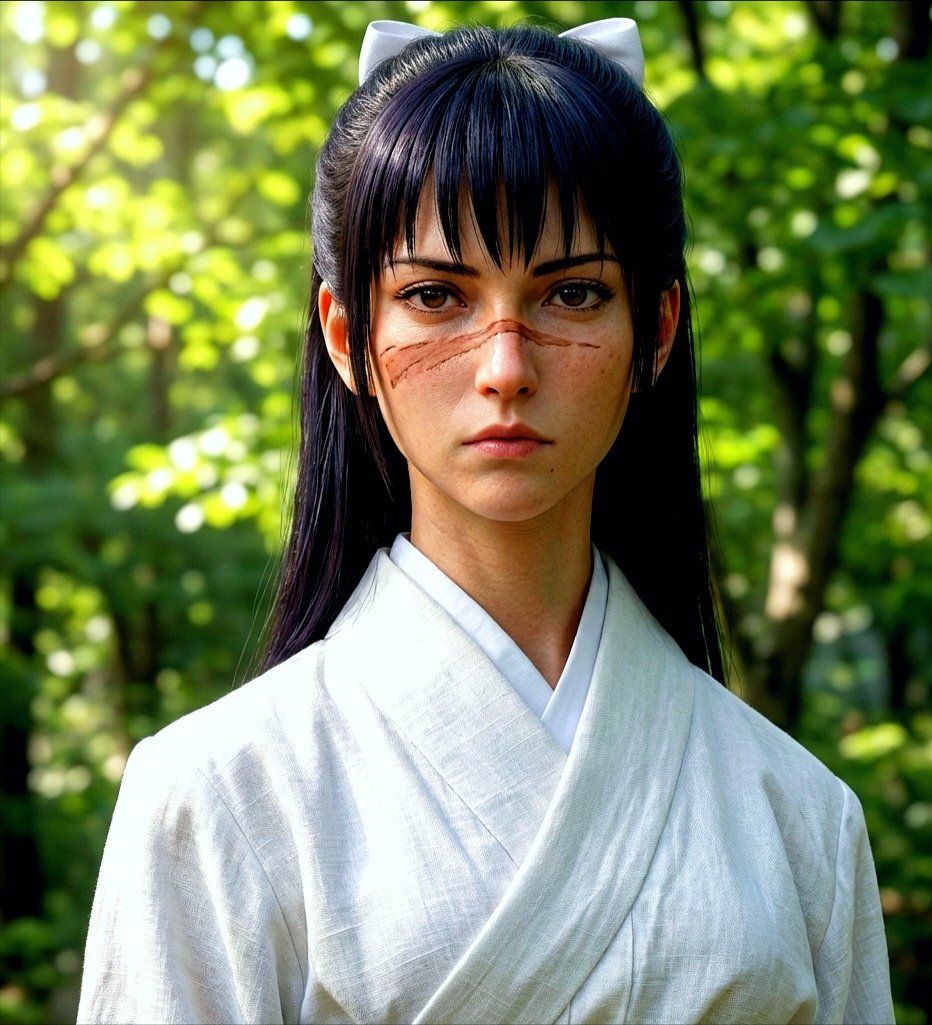 Hutahime de Jujutsu Kaisen versión realista, así es como se ve si existiera