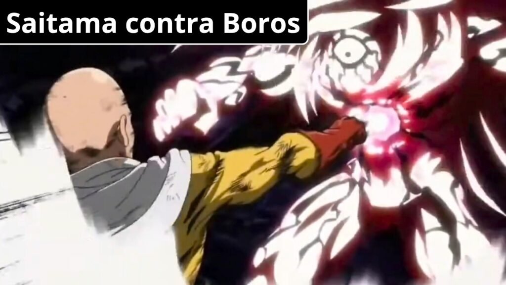 Imagen contra Boros el jefe invasor extraterrestre